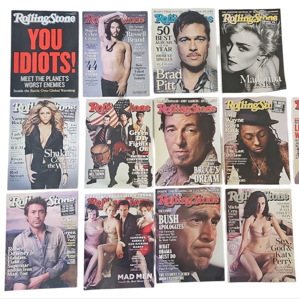 The Rolling Stones Coffee Table Book Collection - Multicolor Covers